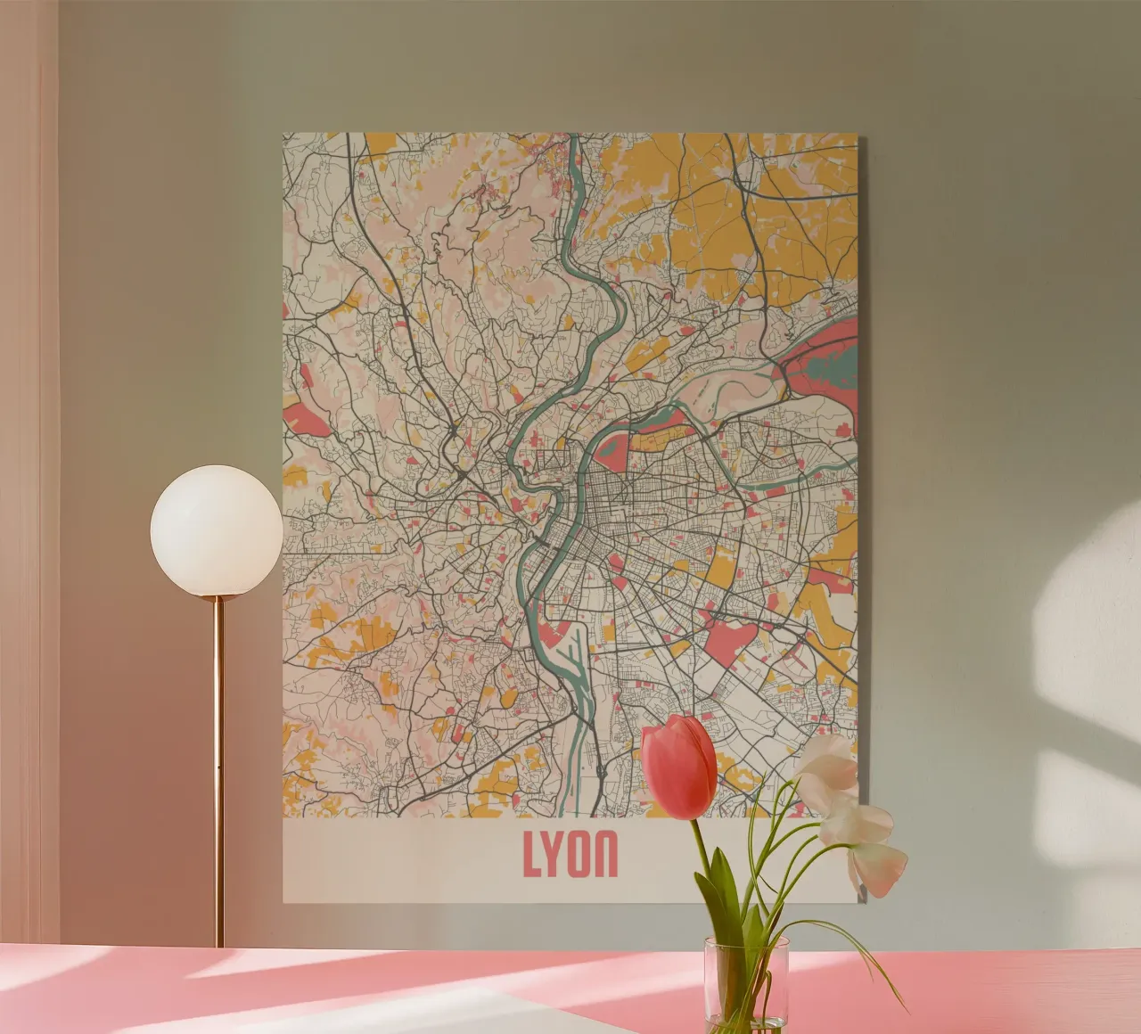LYON acrylic glass by Travelstudio