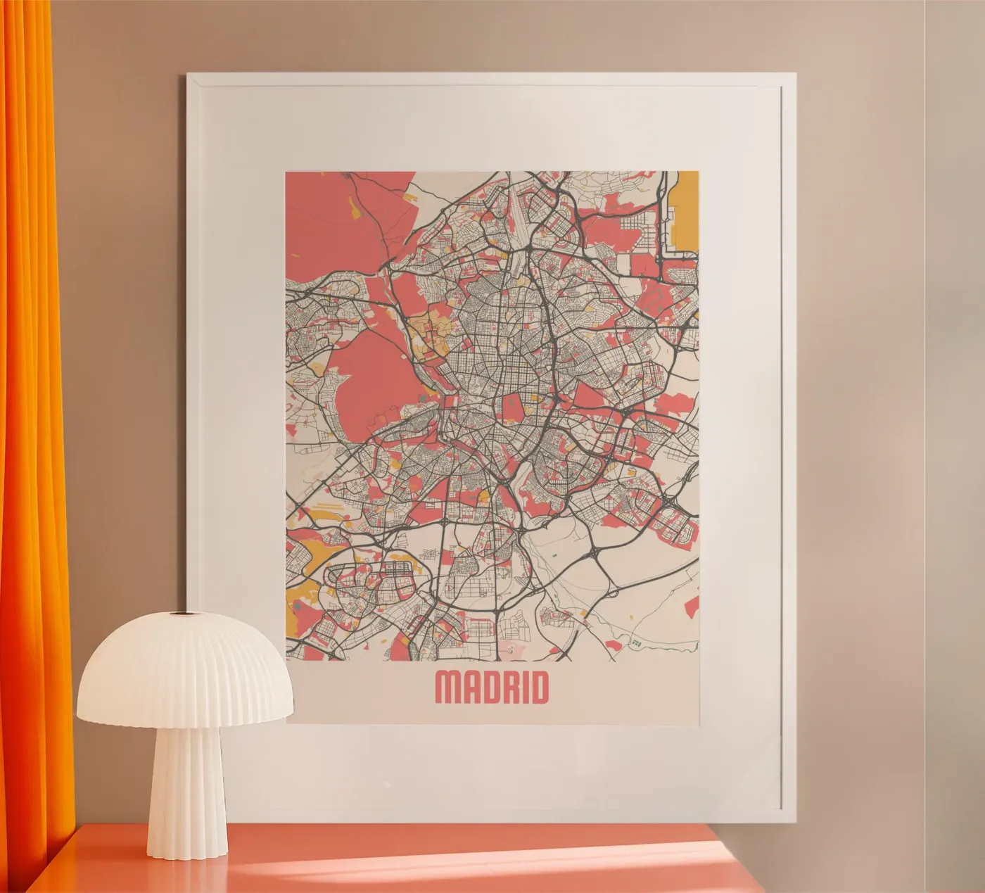 MADRID poster by Travelstudio