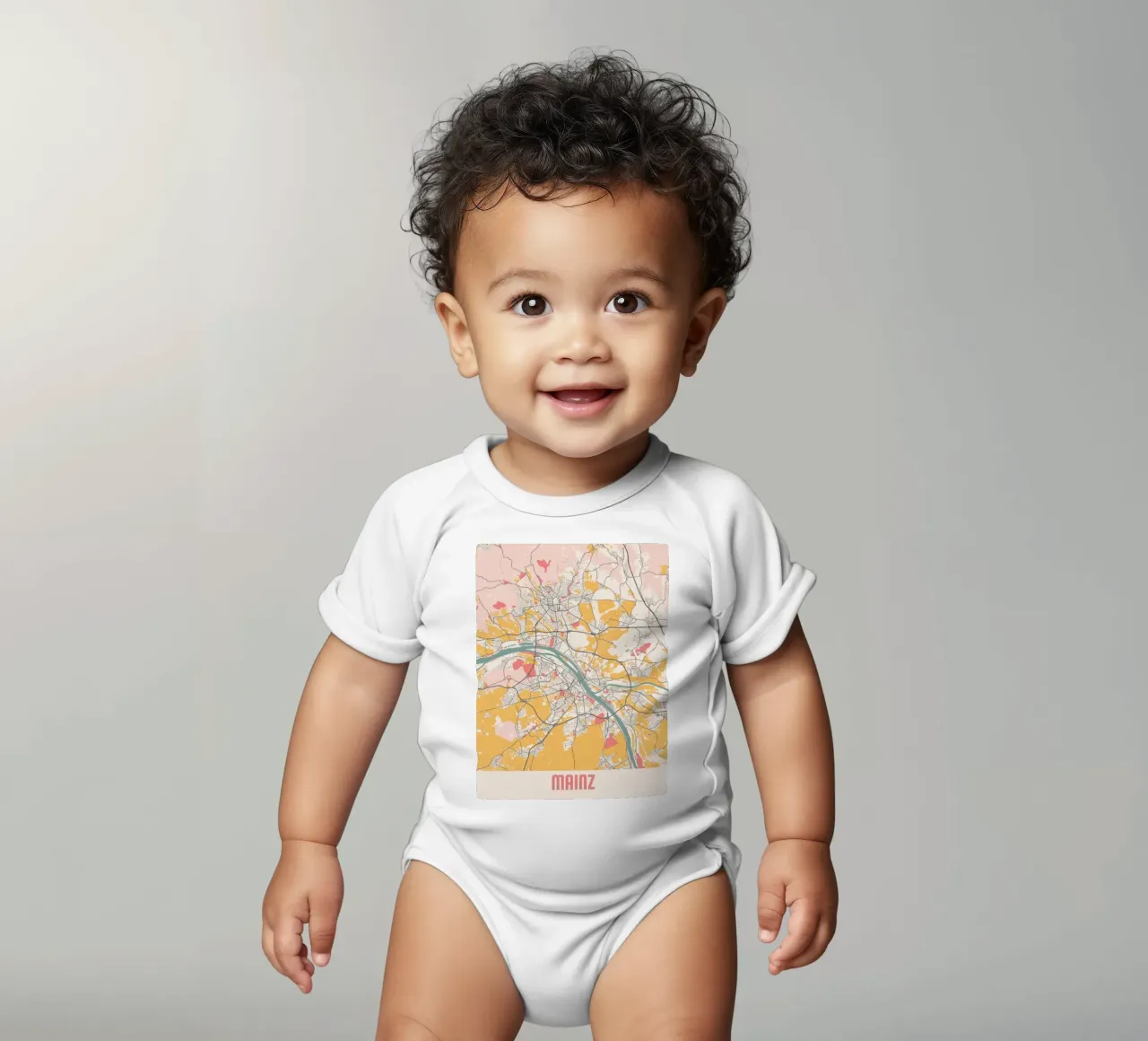 MAINZ body neonato maniche corte da Travelstudio