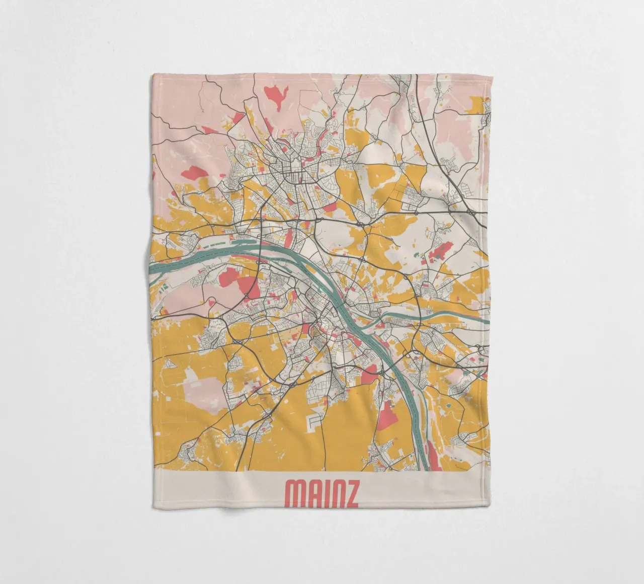 MAINZ coperta in pile da Travelstudio