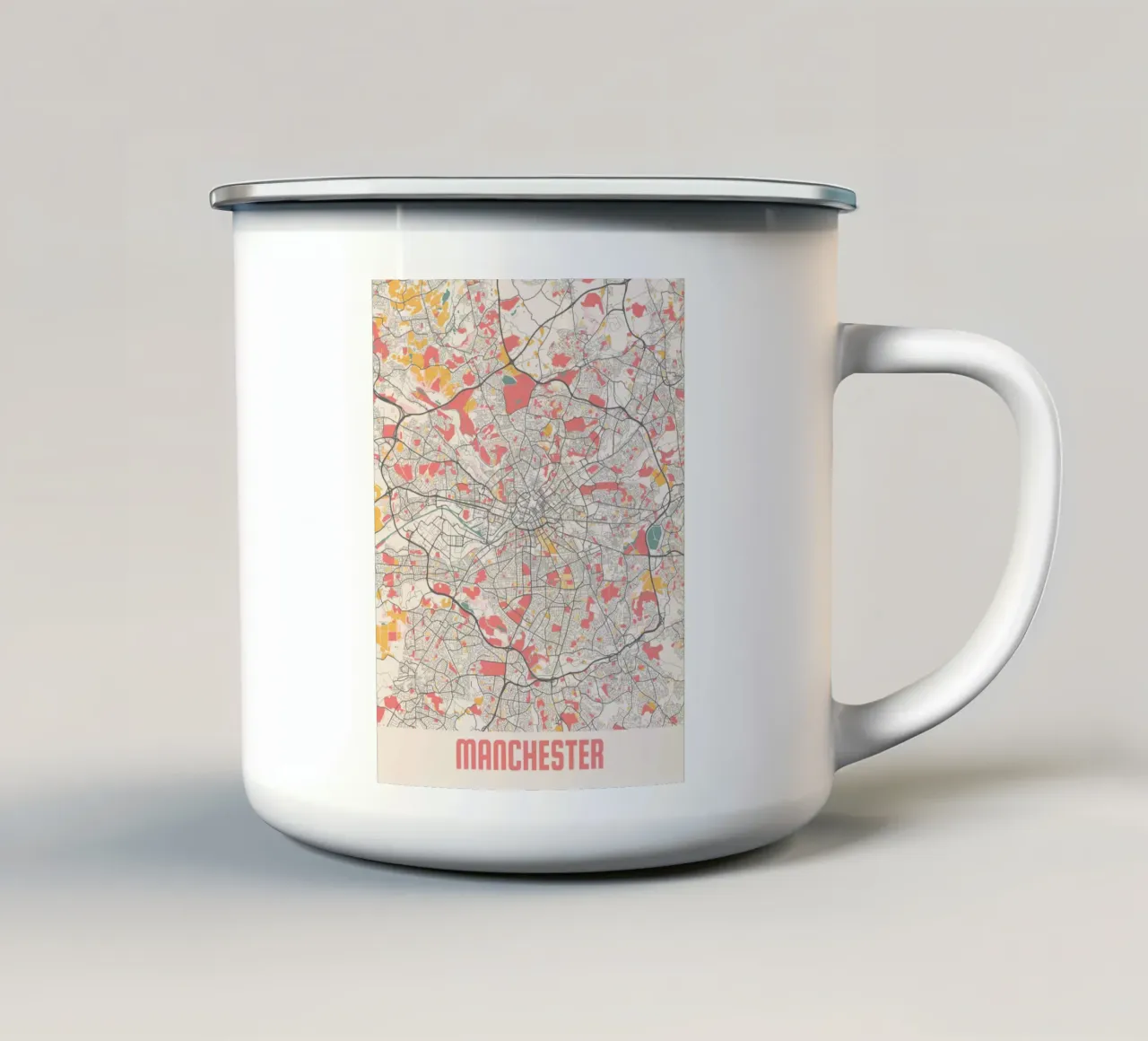 MANCHESTER tazza in smalto da Travelstudio