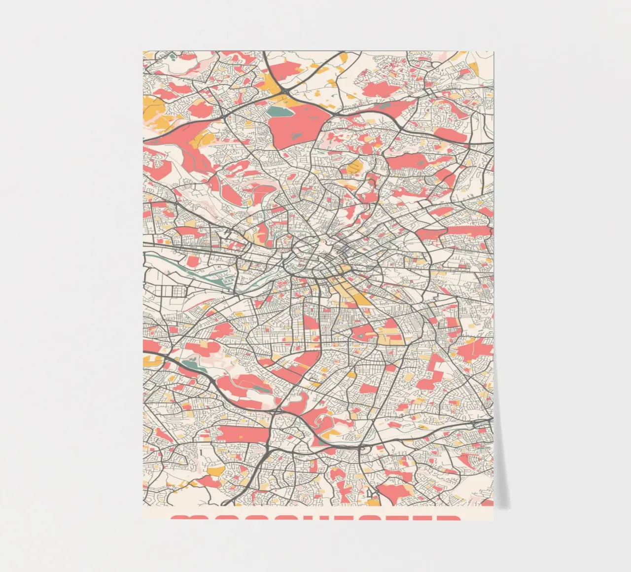 MANCHESTER sticker sheet by Travelstudio