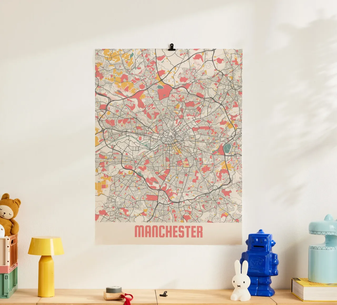MANCHESTER poster da Travelstudio