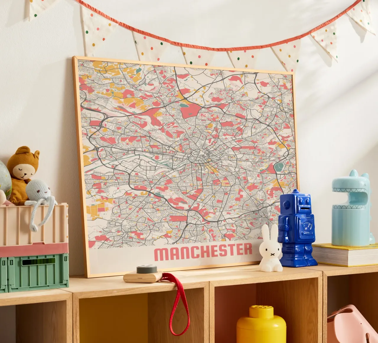 MANCHESTER poster da Travelstudio