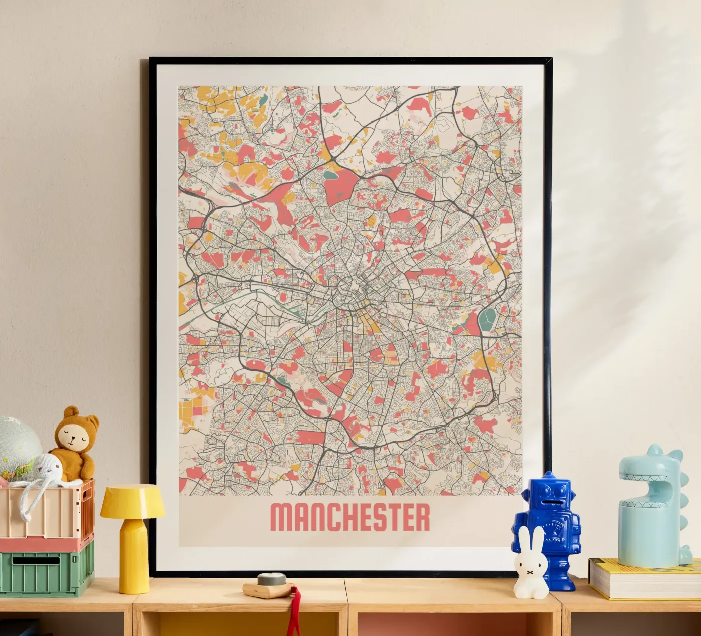 MANCHESTER poster da Travelstudio