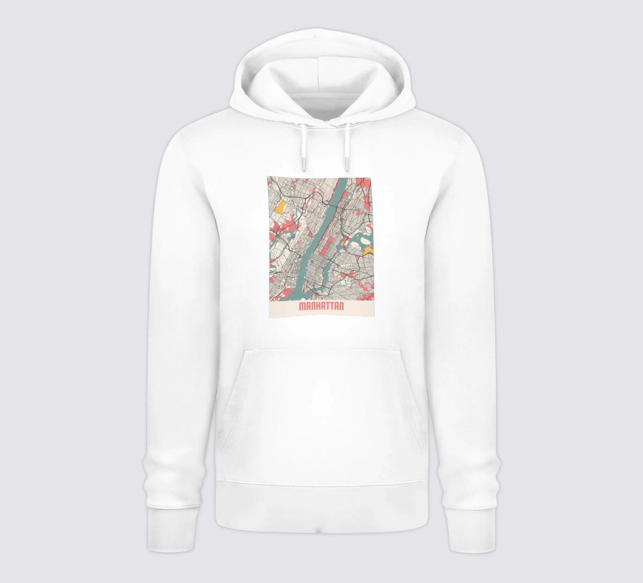 MANHATTAN felpa con cappuccio da Travelstudio