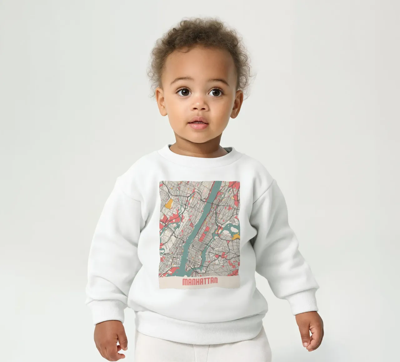 MANHATTAN baby sweatshirt by Travelstudio