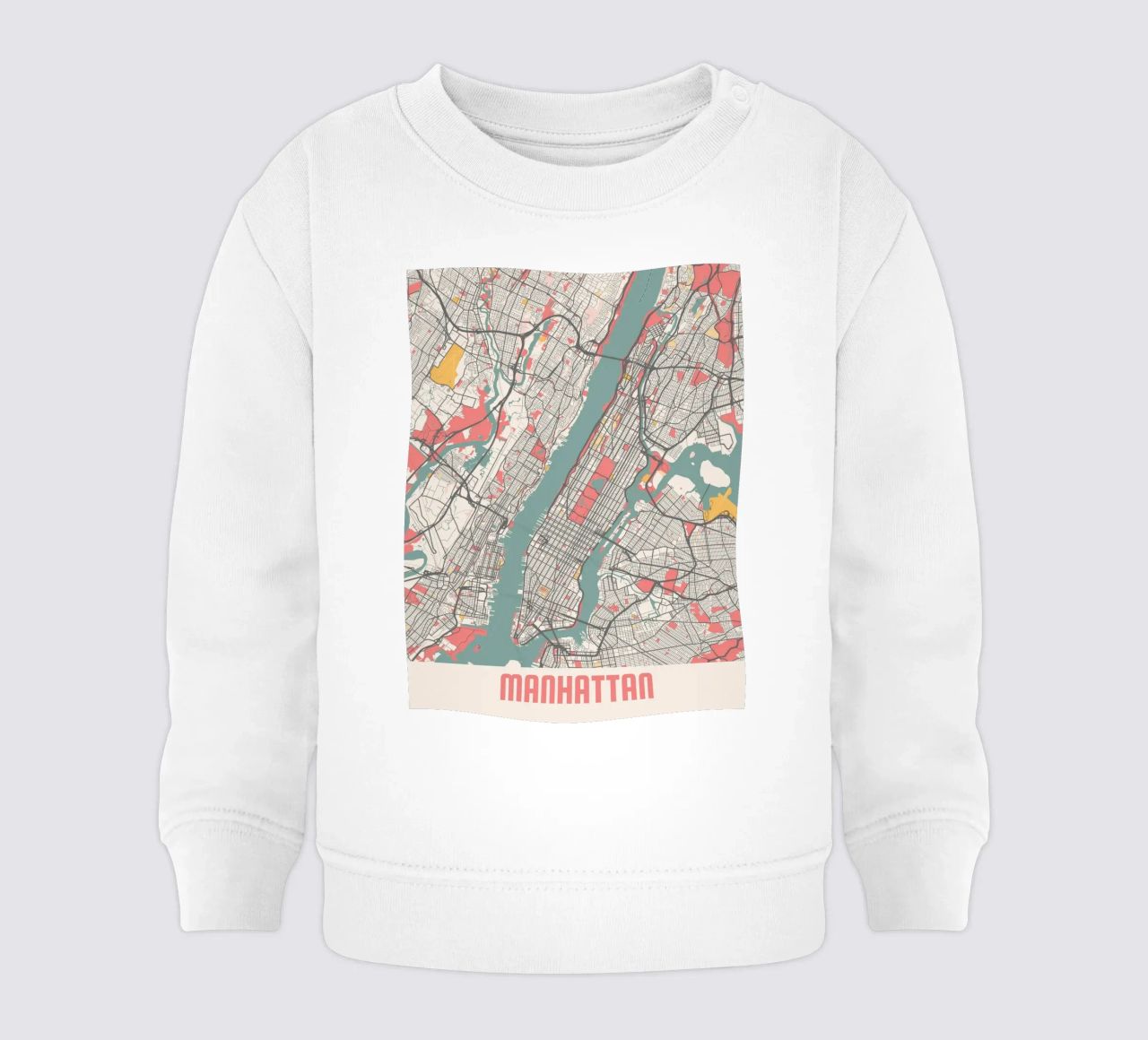MANHATTAN felpa neonato da Travelstudio