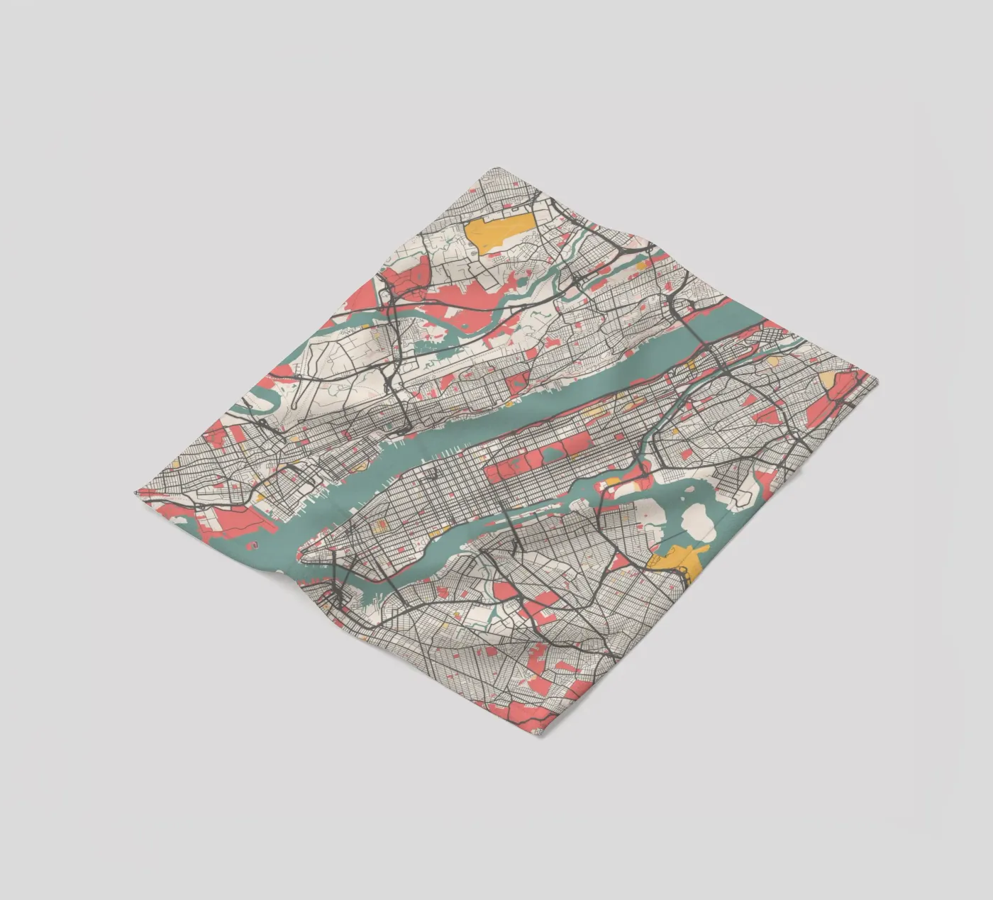 MANHATTAN fleecedeken van Travelstudio