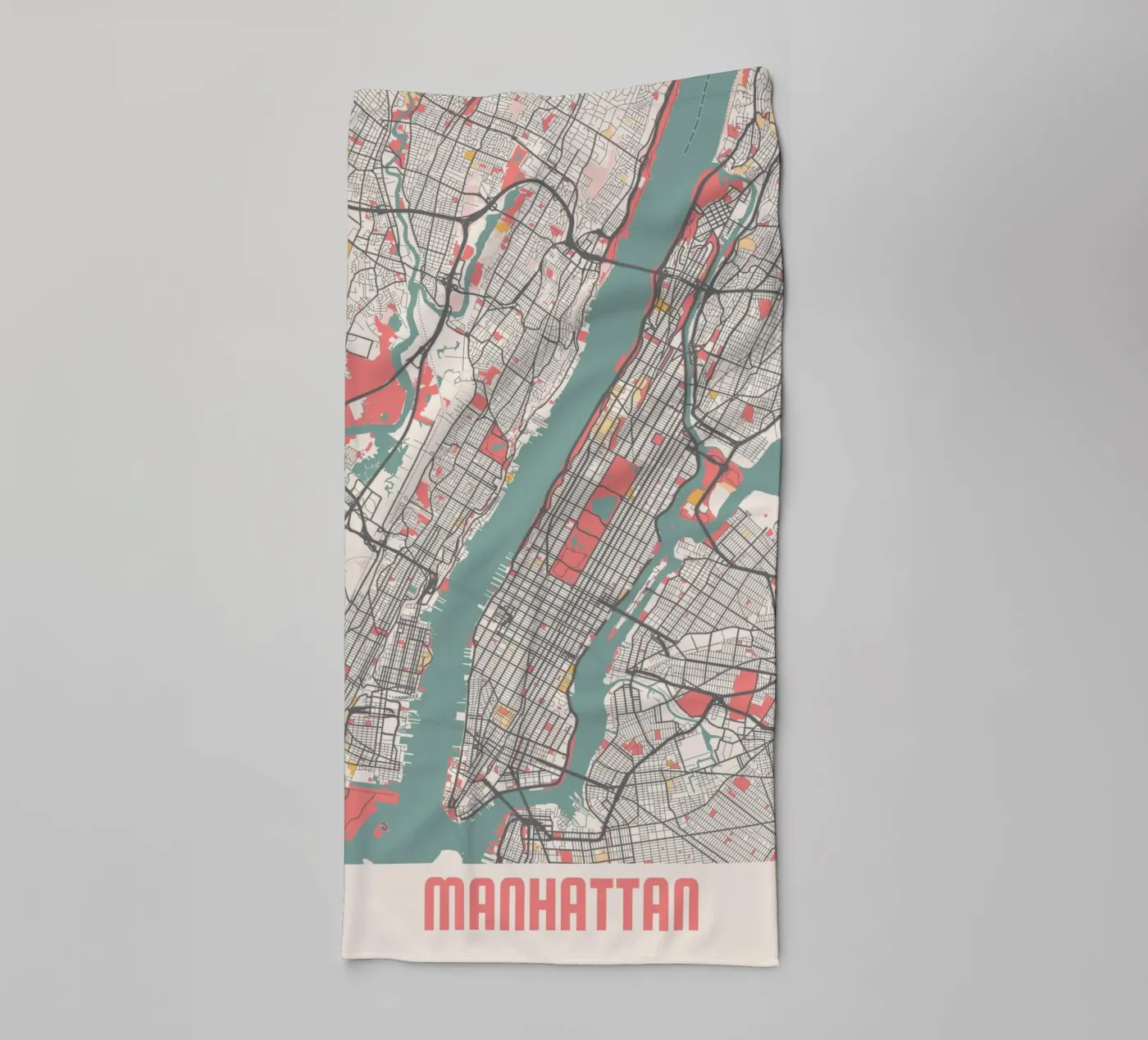 MANHATTAN badhanddoek van Travelstudio