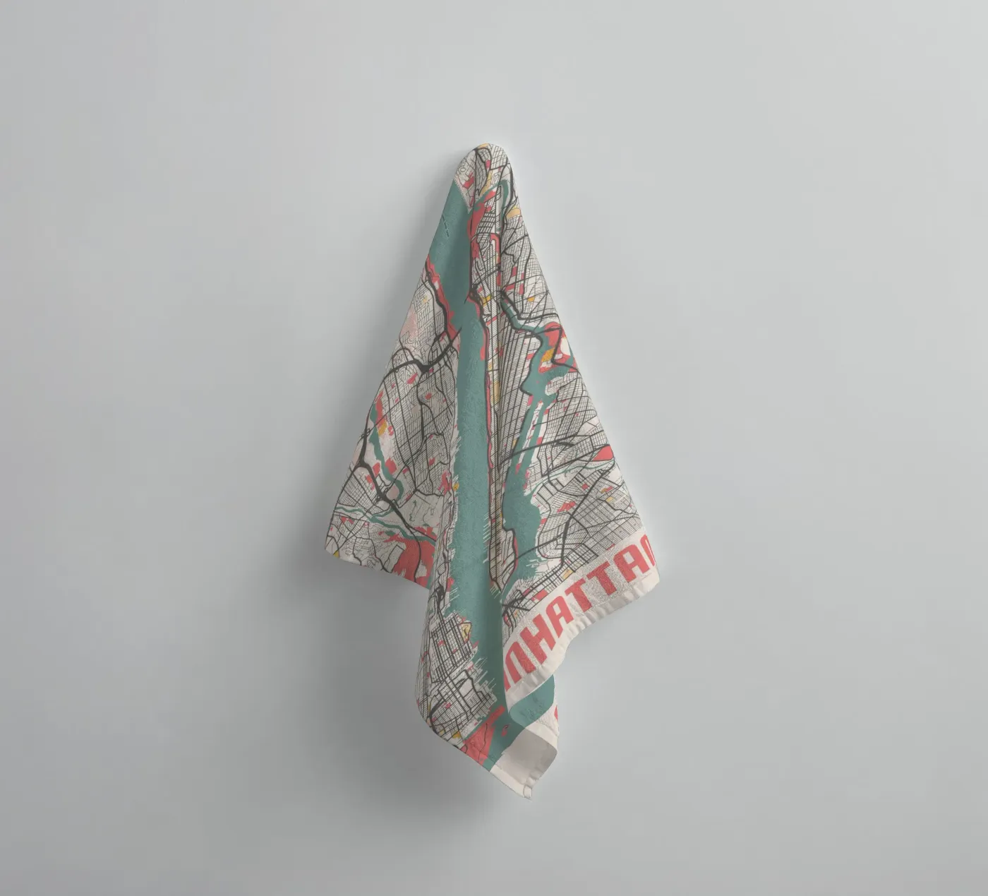 MANHATTAN badhanddoek van Travelstudio