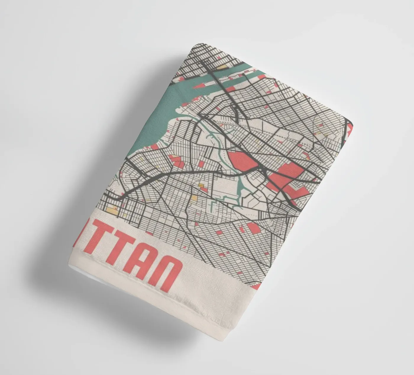 MANHATTAN badhanddoek van Travelstudio