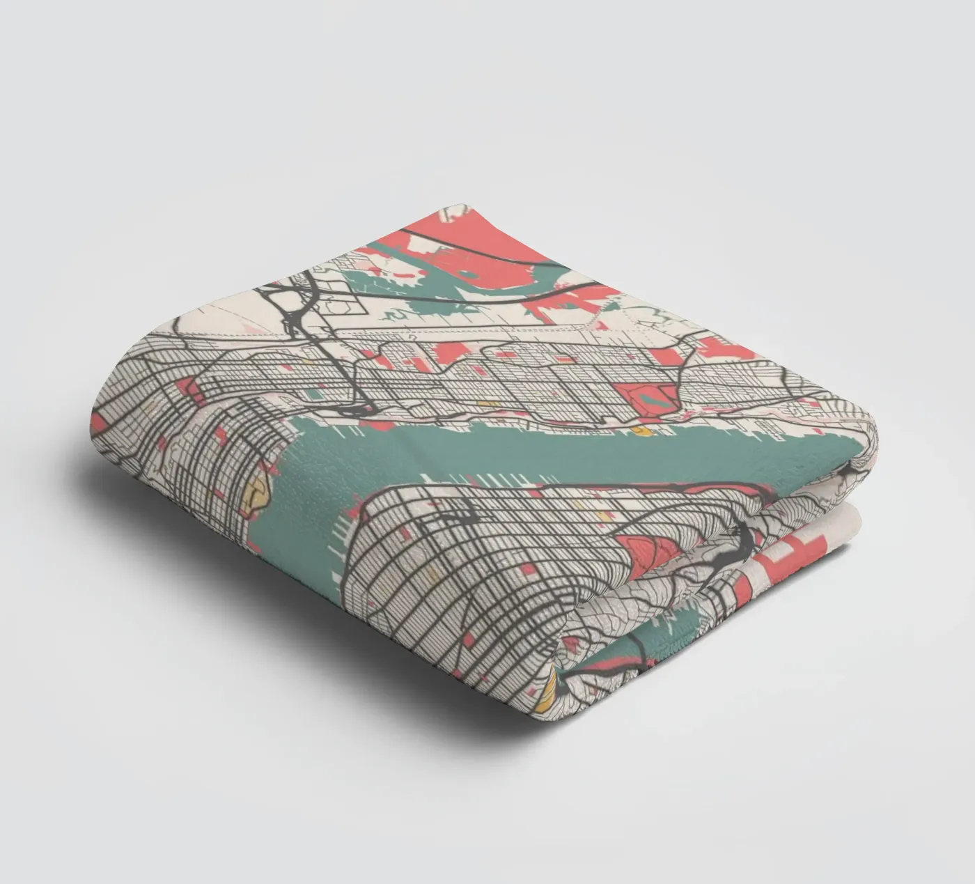 MANHATTAN badhanddoek van Travelstudio
