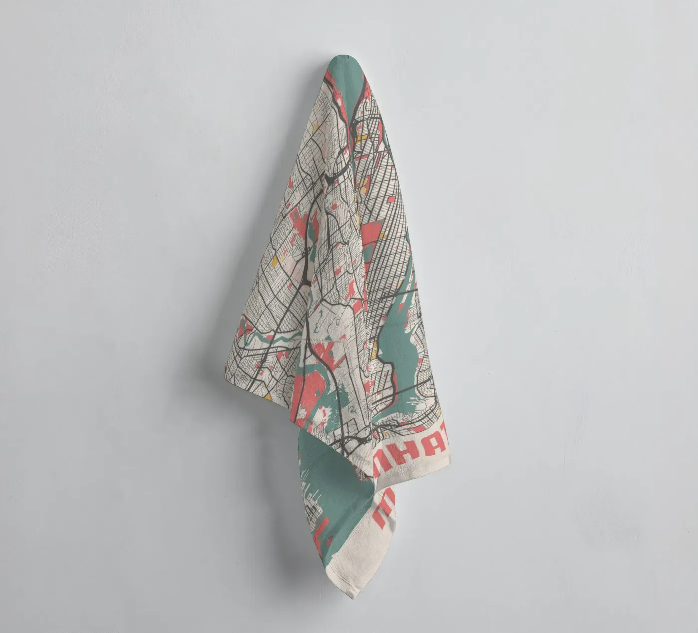 MANHATTAN badhanddoek van Travelstudio