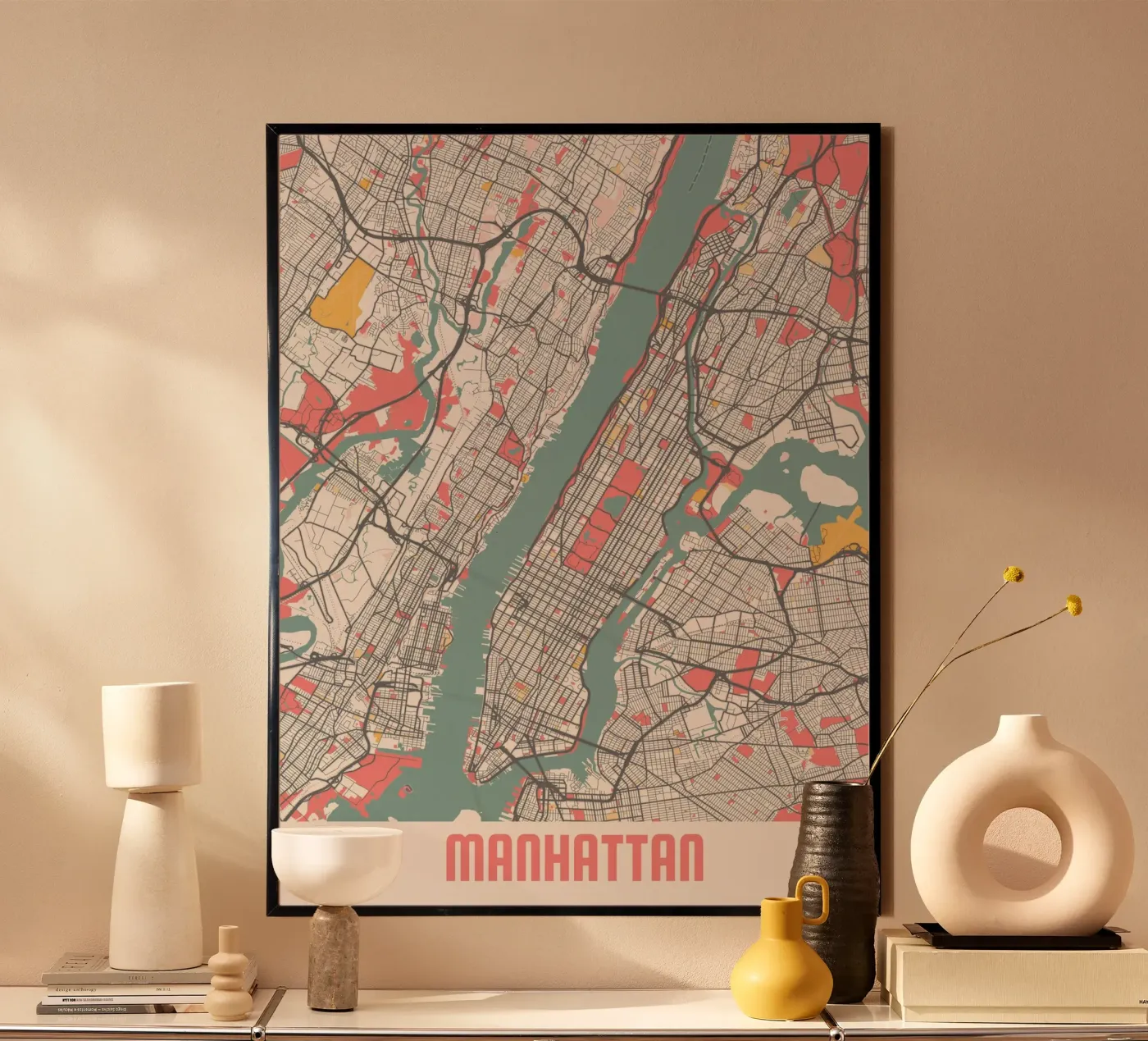 MANHATTAN Poster von Travelstudio
