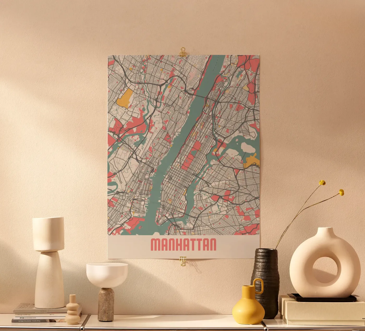 MANHATTAN Poster von Travelstudio