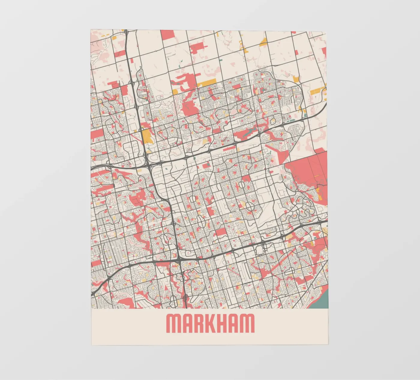 MARKHAM fotobehang van Travelstudio