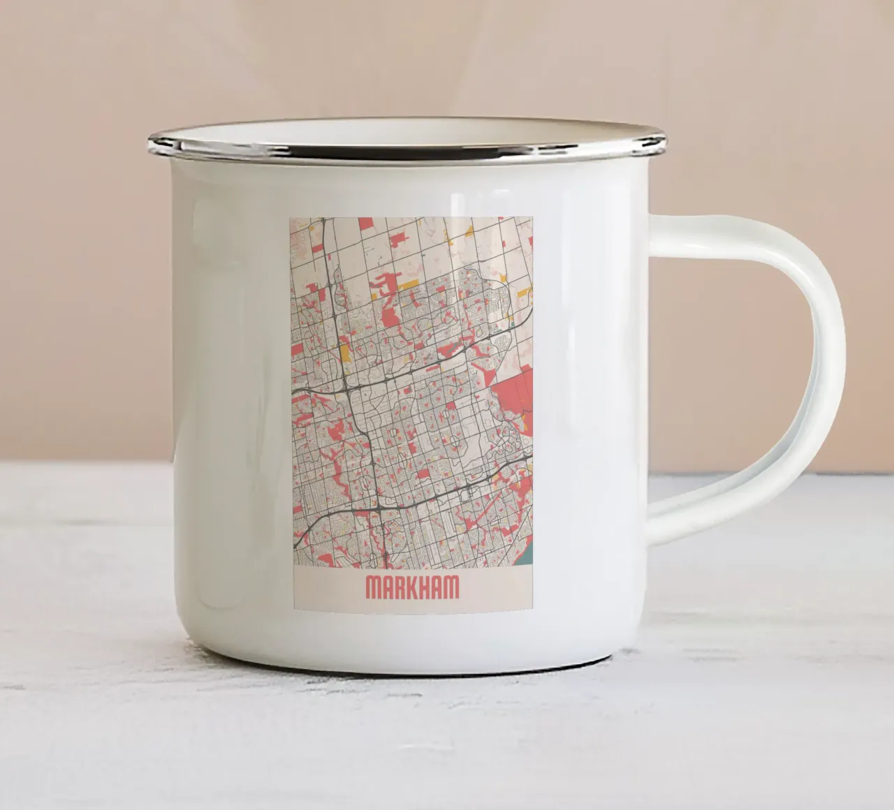 MARKHAM tazza in smalto da Travelstudio