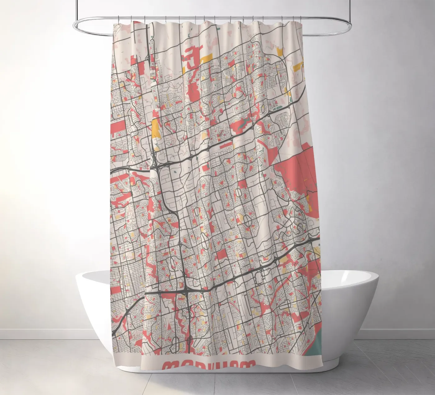 MARKHAM Duschvorhang von Travelstudio