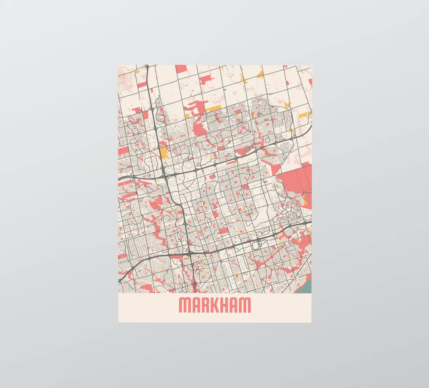 MARKHAM sticker van Travelstudio
