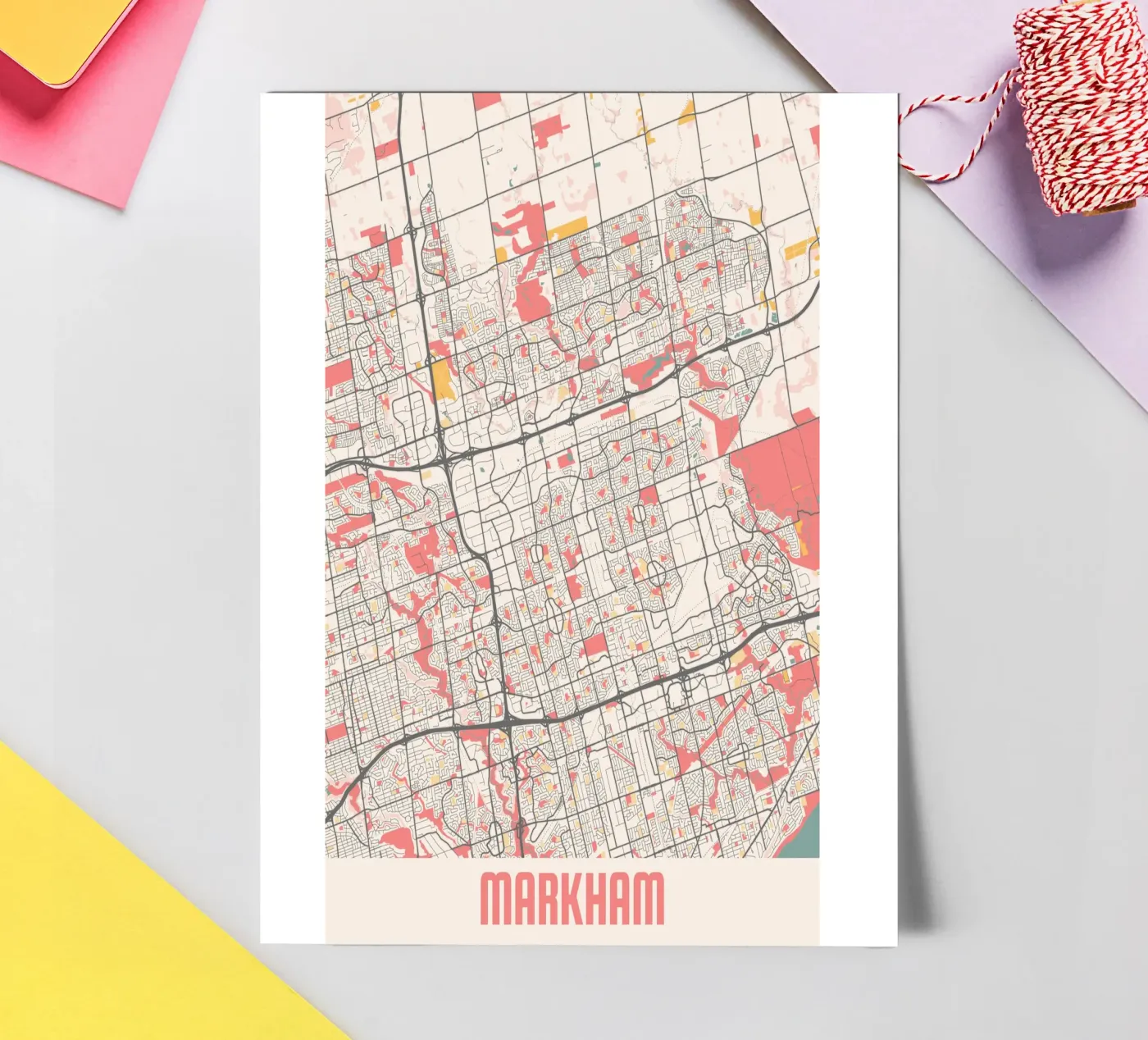 MARKHAM sticker sheet by Travelstudio