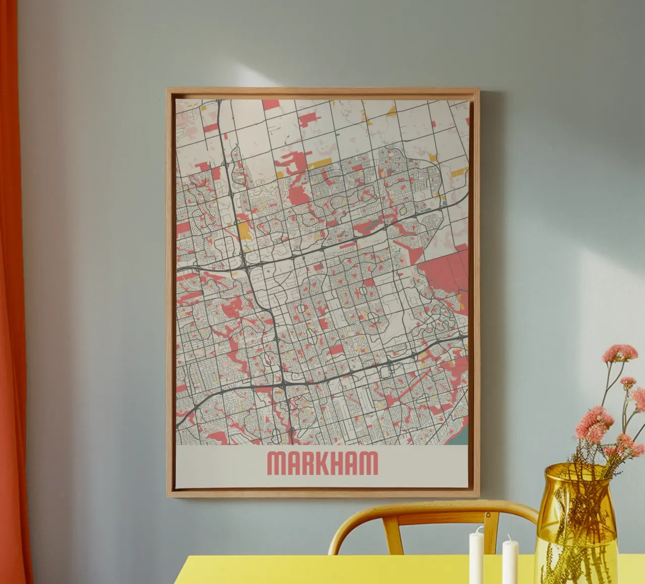 MARKHAM canvas by Travelstudio