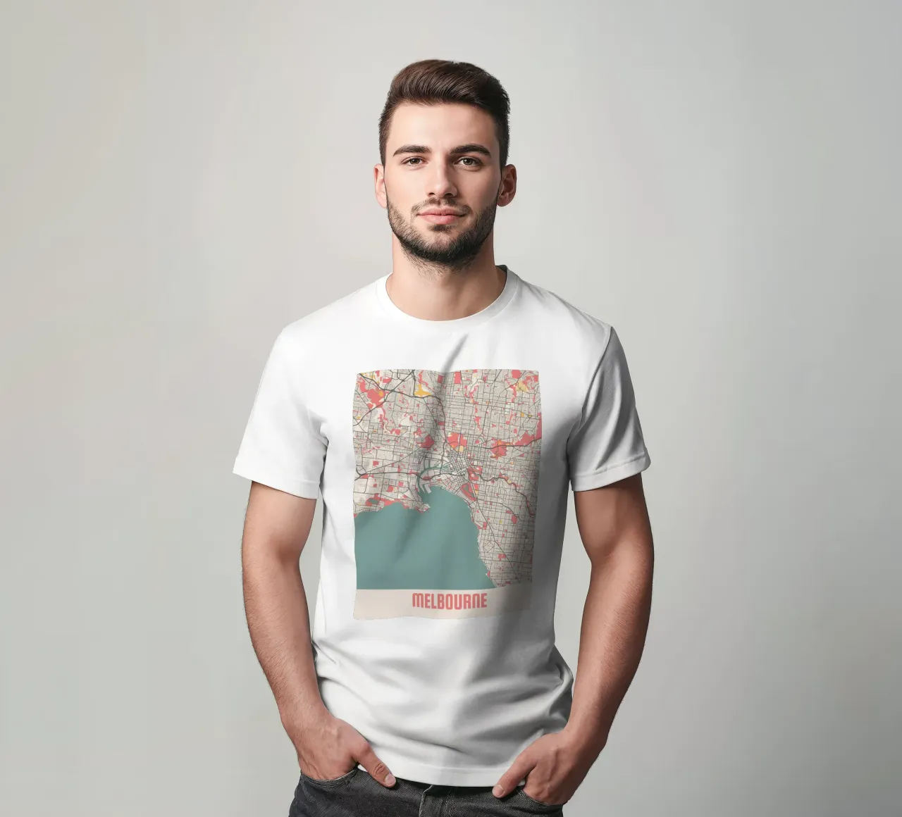 MELBOURNE t-shirt by Travelstudio