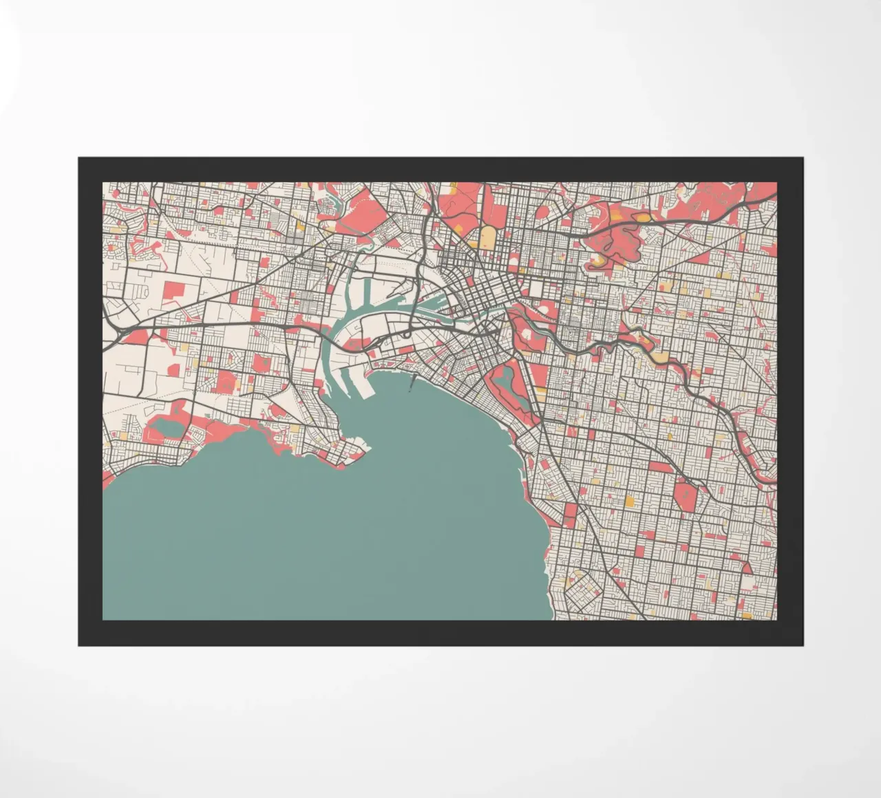 MELBOURNE doormat by Travelstudio