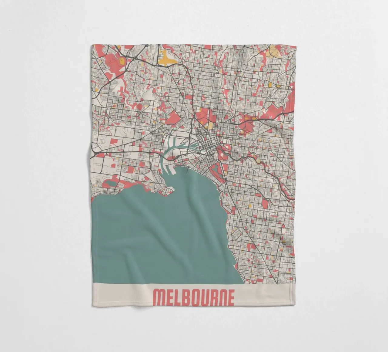 MELBOURNE coperta in pile da Travelstudio
