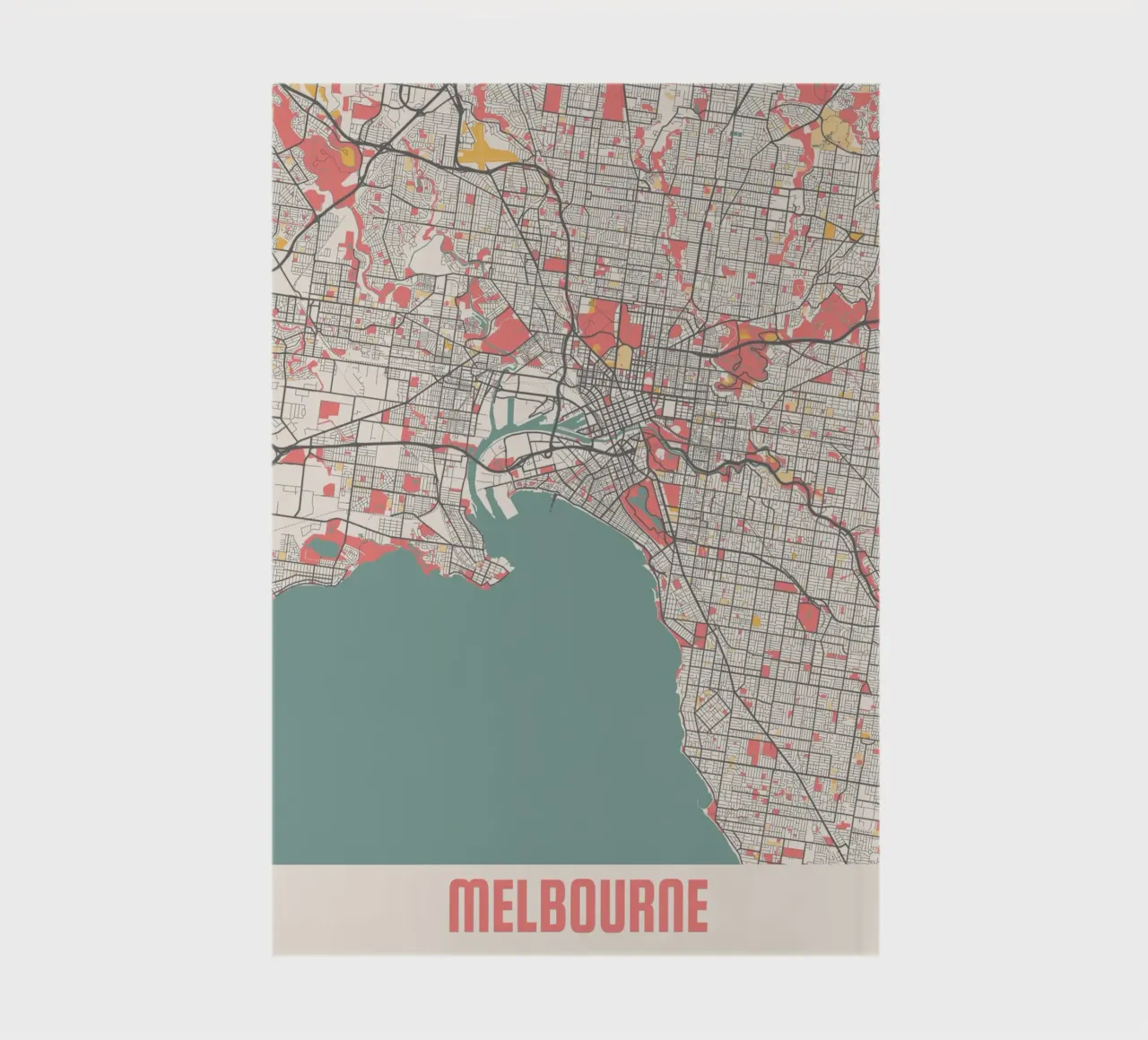 MELBOURNE notebook by Travelstudio