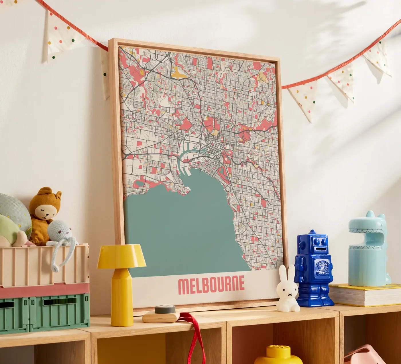 MELBOURNE canvas van Travelstudio