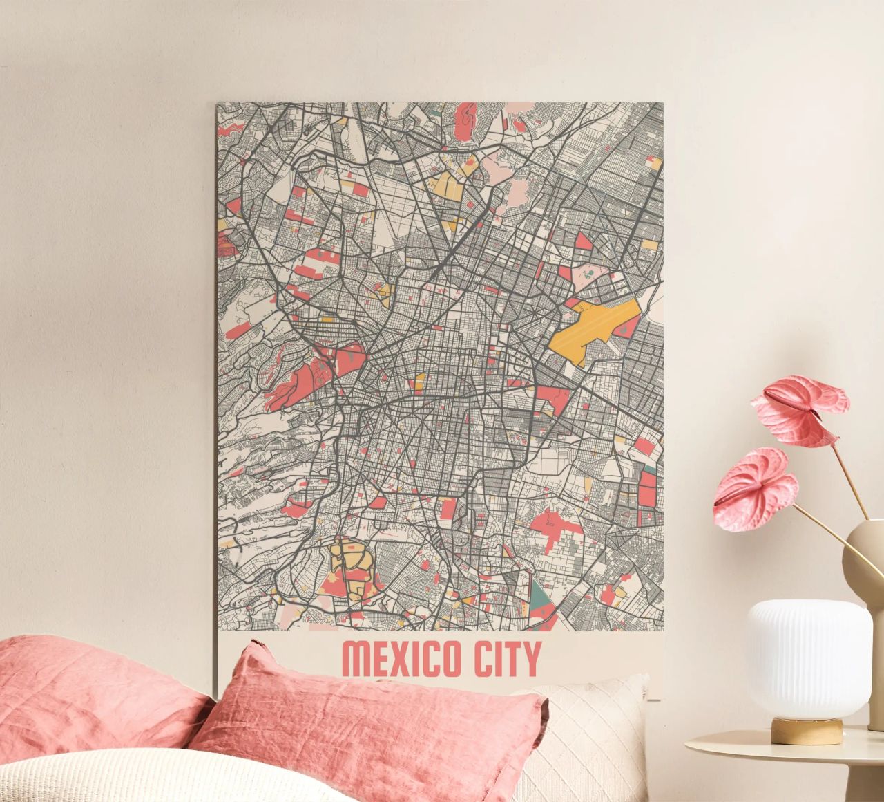 MEXICO CITY poster by Travelstudio