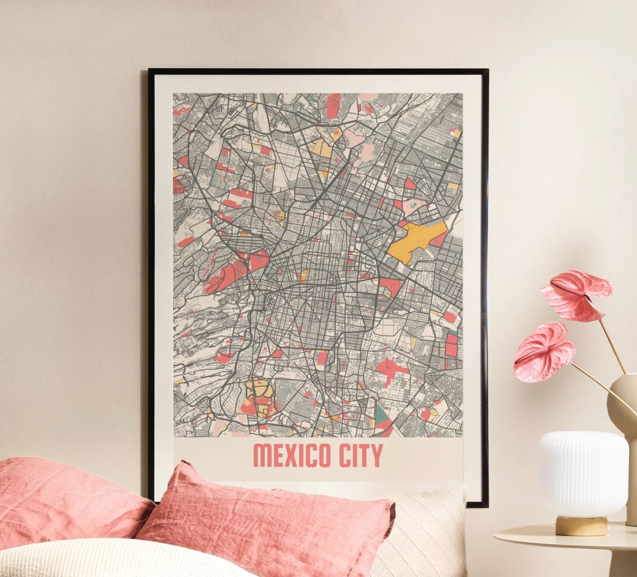 MEXICO CITY poster by Travelstudio