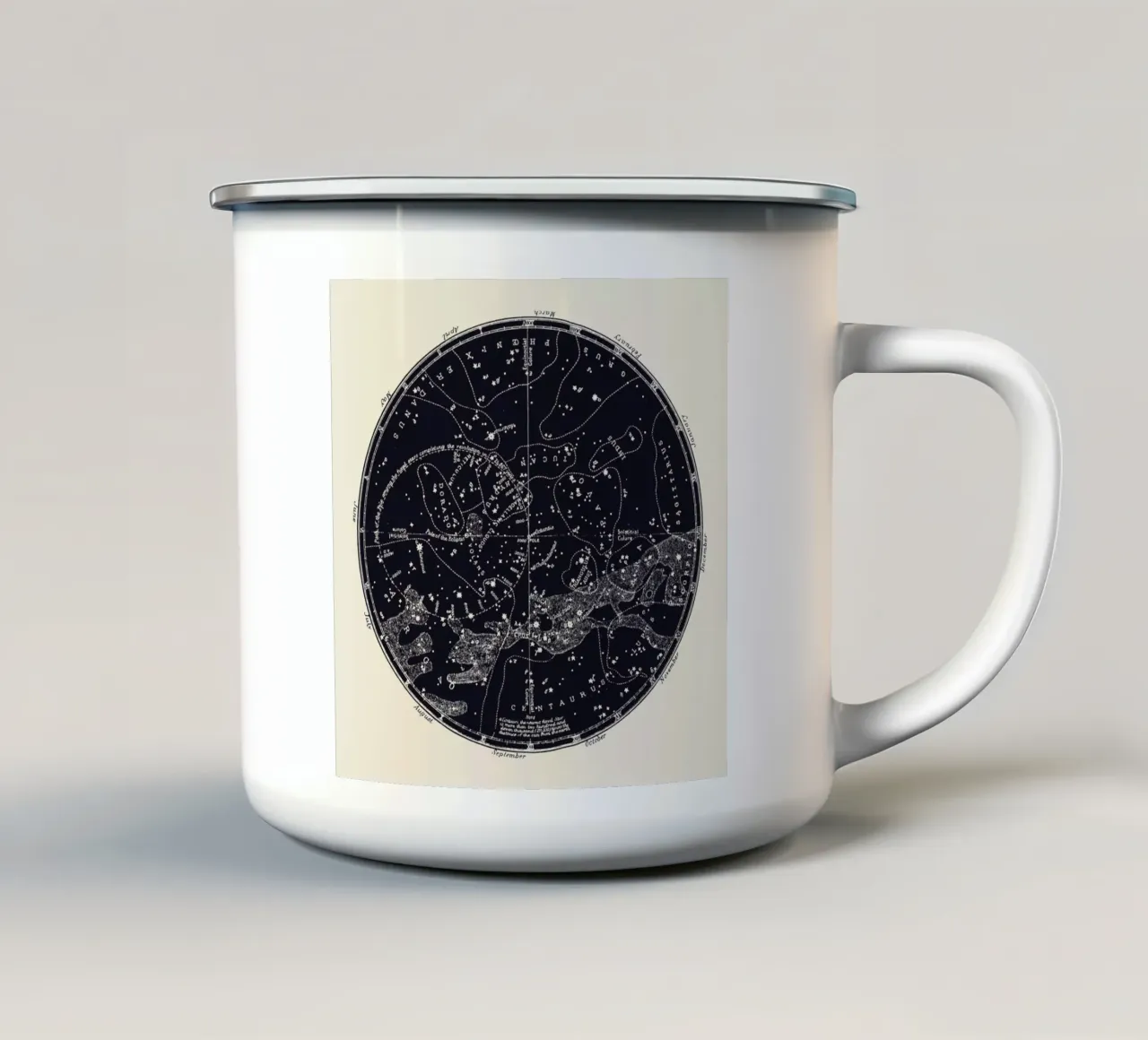 Southern Constellations tazza in smalto da Astër