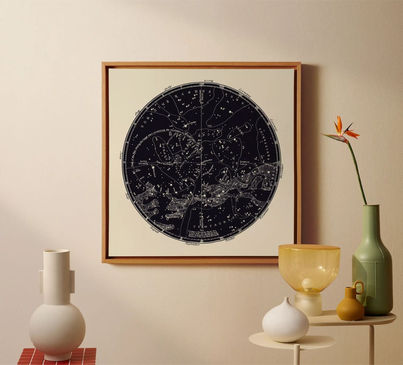 Southern Constellations toile de Astër