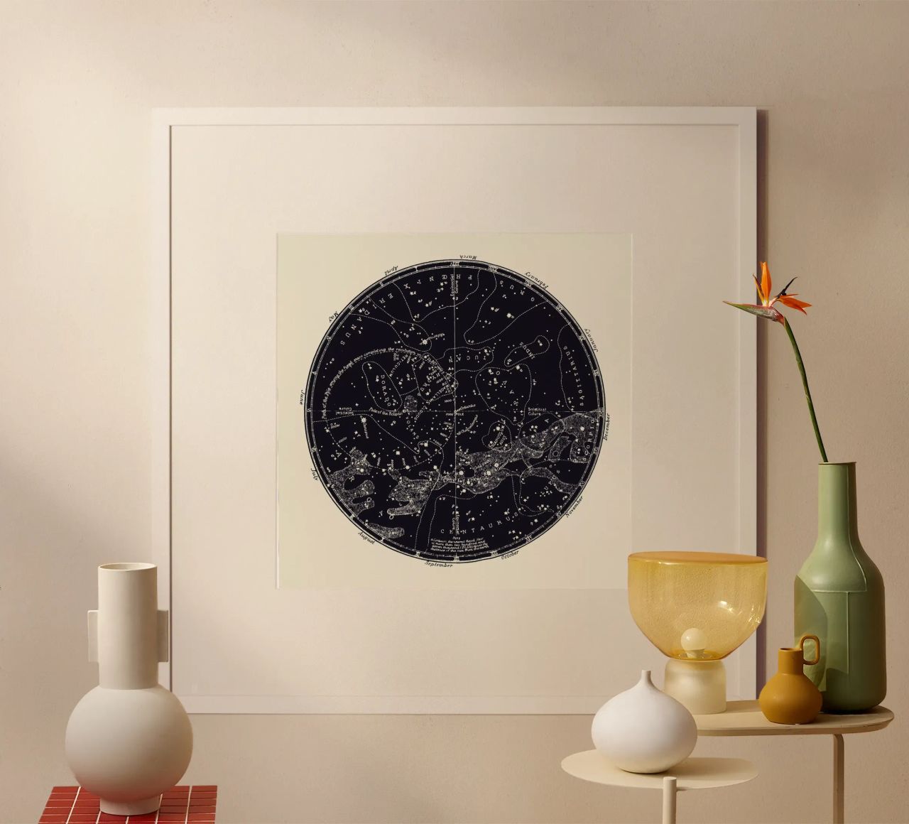Southern Constellations Poster von Astër