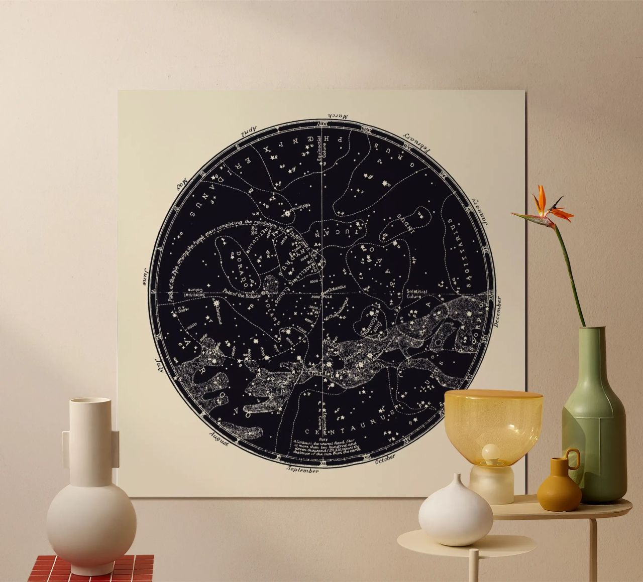 Southern Constellations Poster von Astër