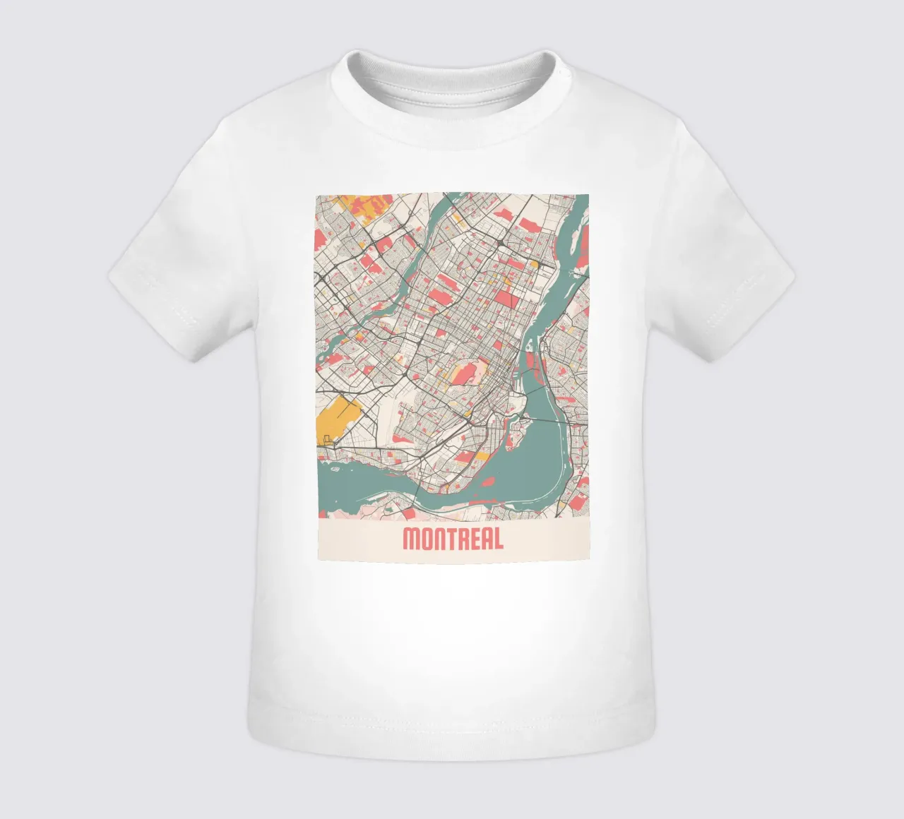 MONTREAL baby t-shirt by Travelstudio