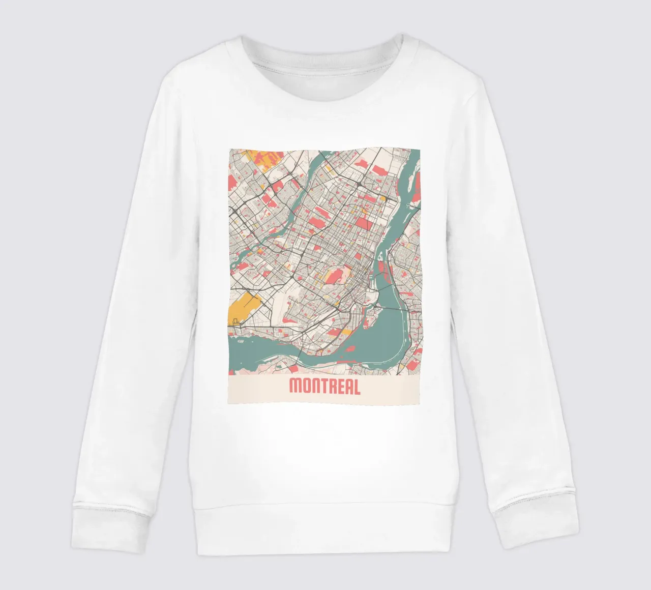 MONTREAL kids sweatshirt by Travelstudio
