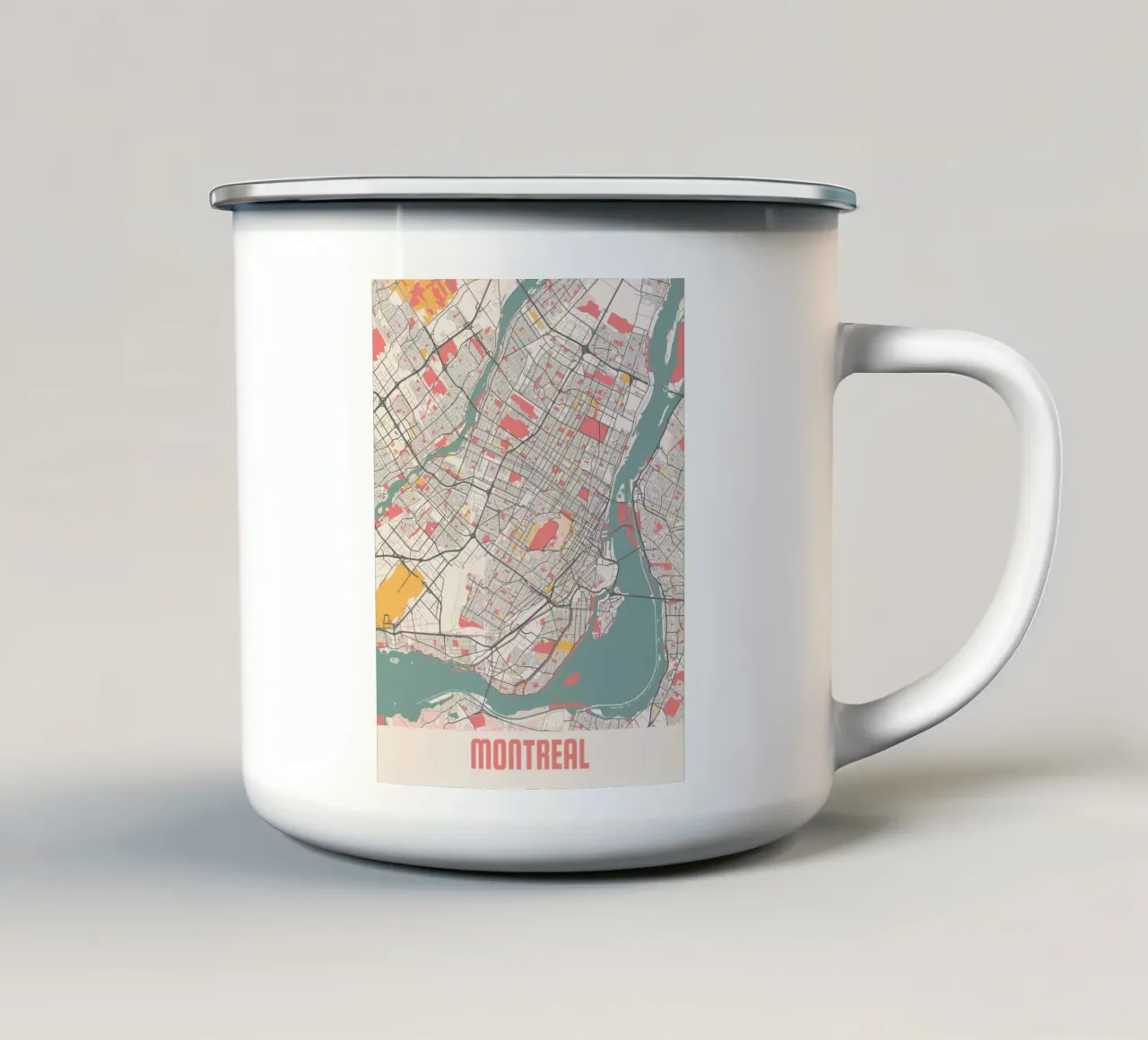 MONTREAL tazza in smalto da Travelstudio