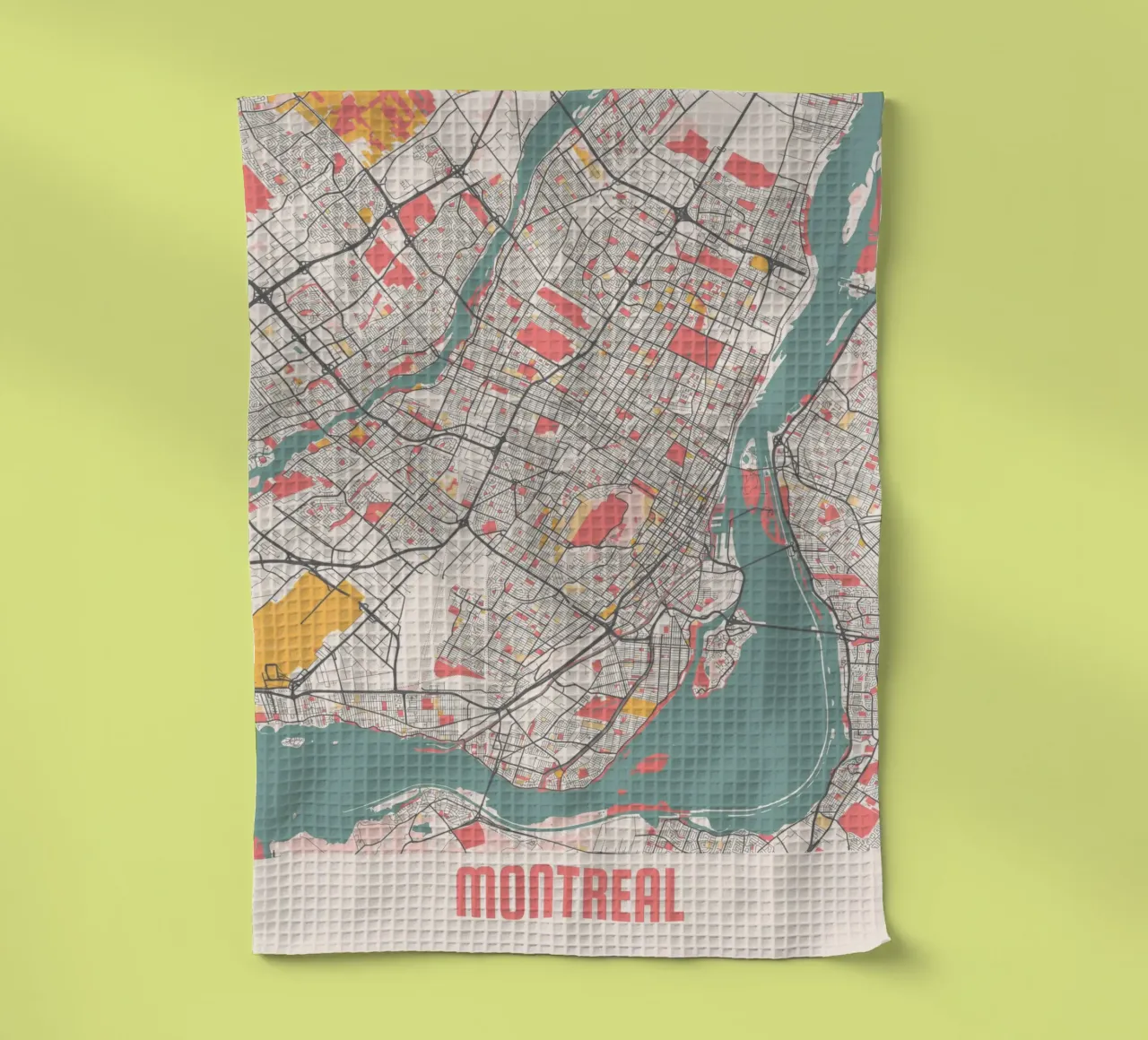 MONTREAL tea towel by Travelstudio