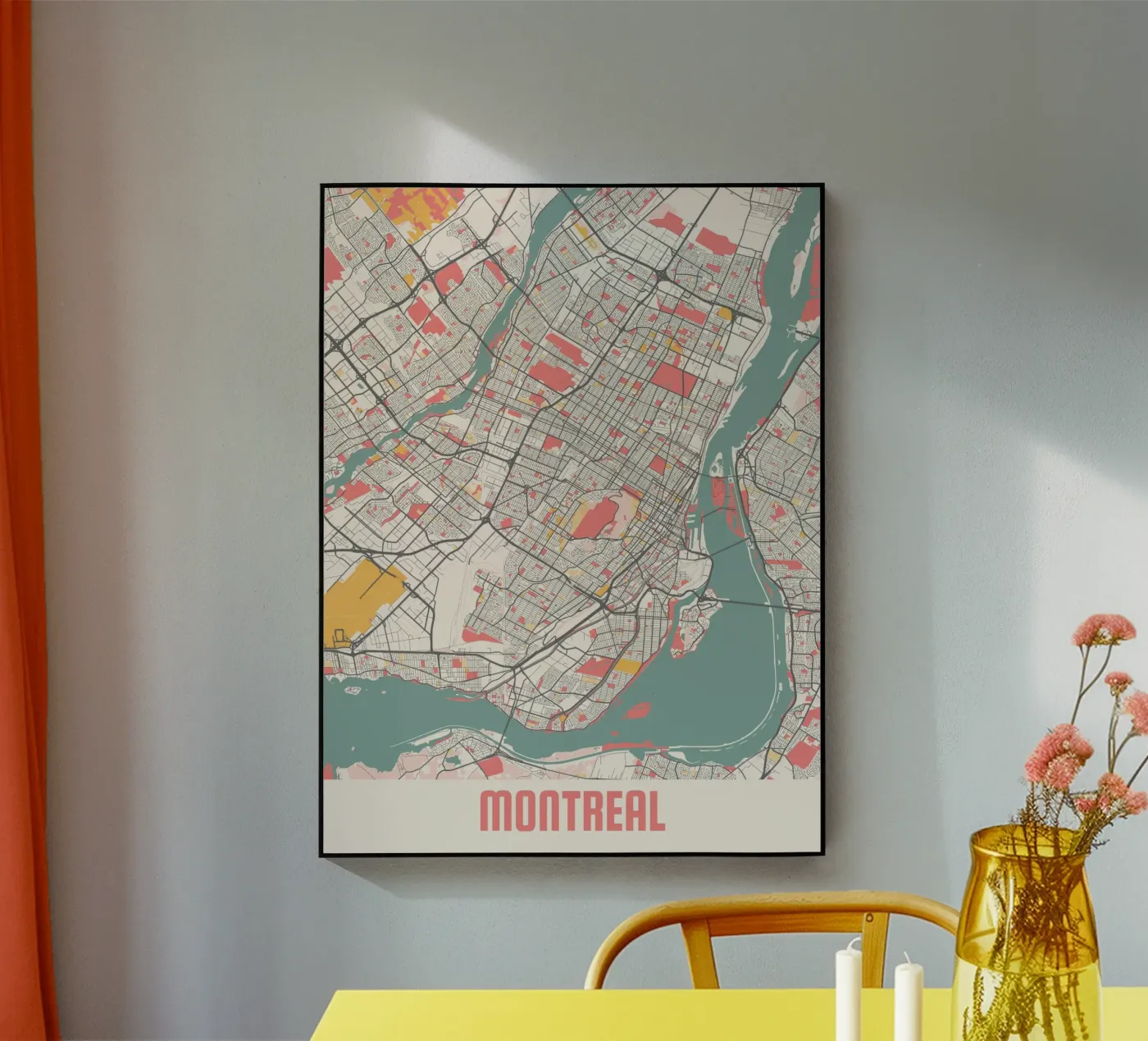 MONTREAL acrylic glass by Travelstudio