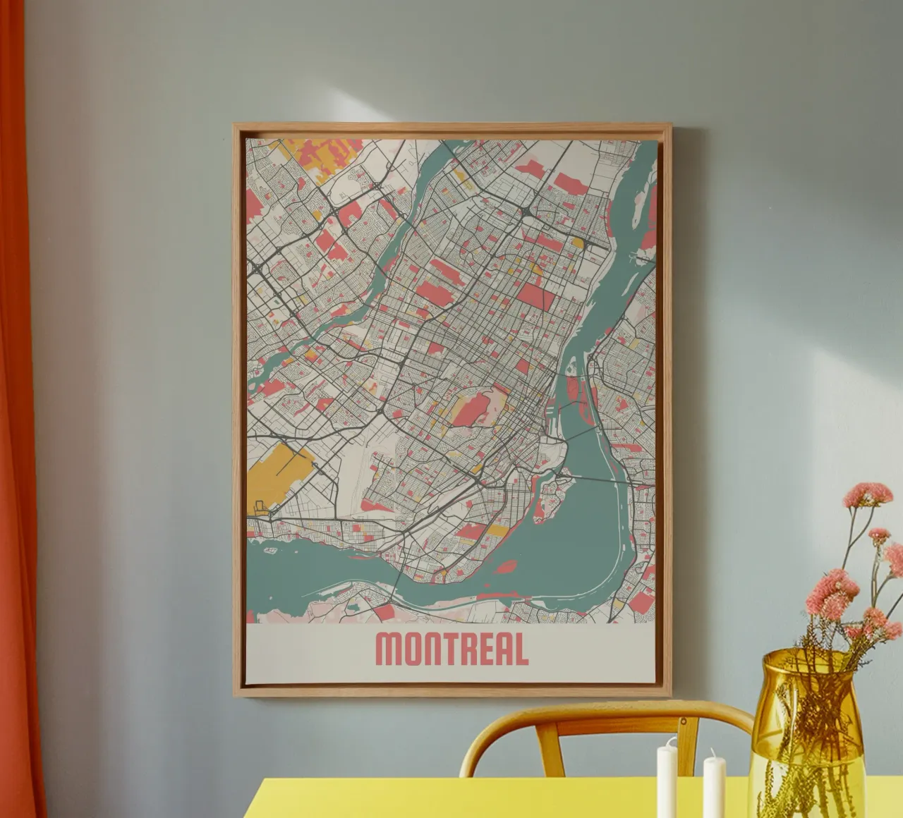 MONTREAL canvas by Travelstudio