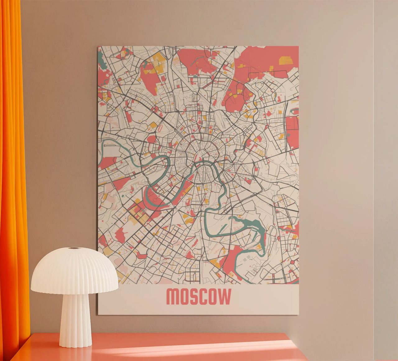 MOSCOW poster de Travelstudio