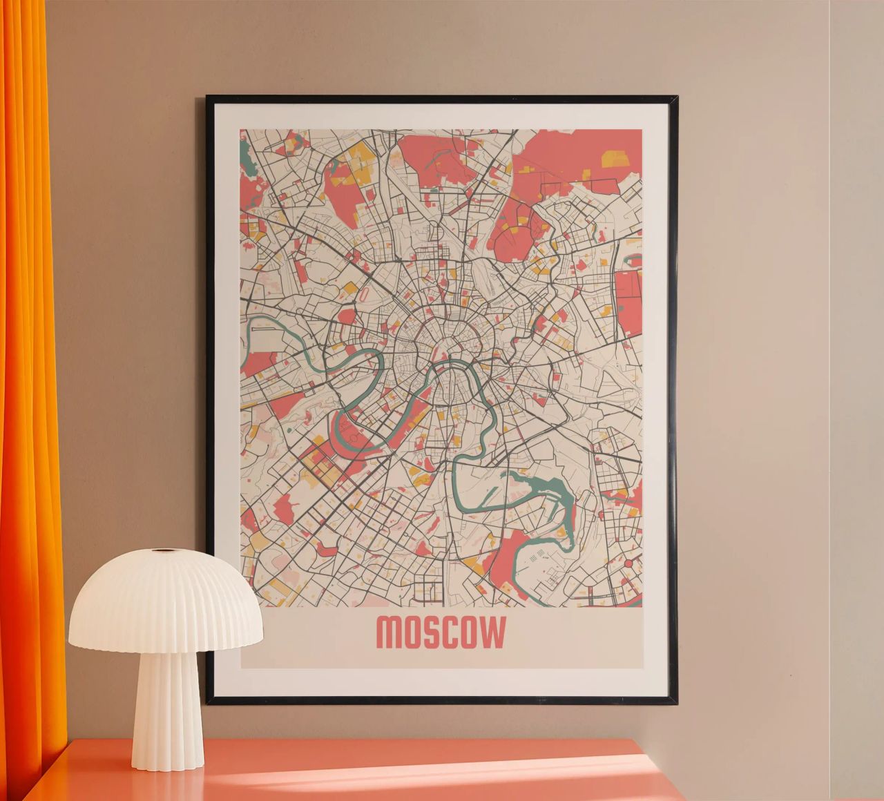 MOSCOW poster de Travelstudio