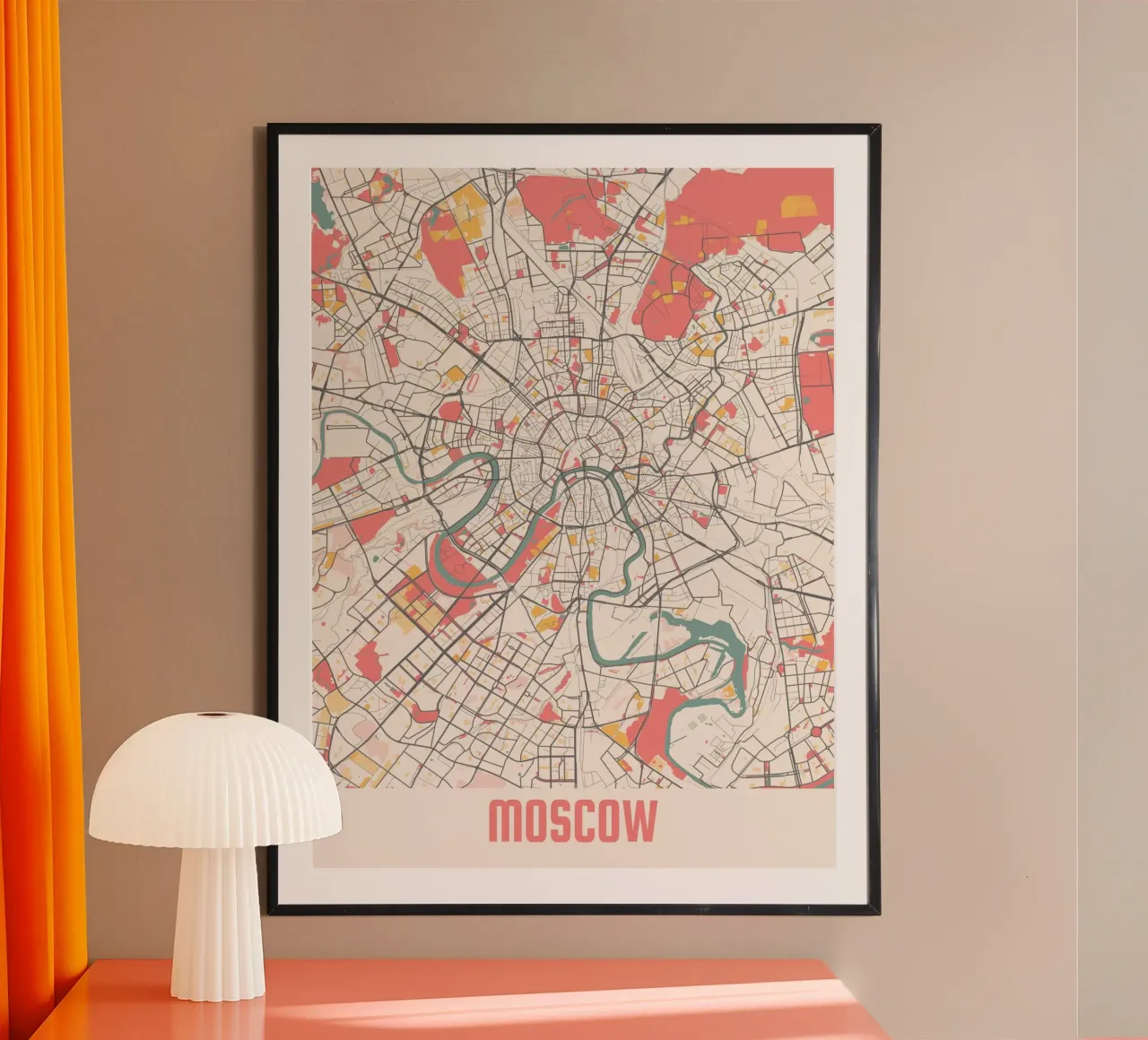 MOSCOW poster da Travelstudio