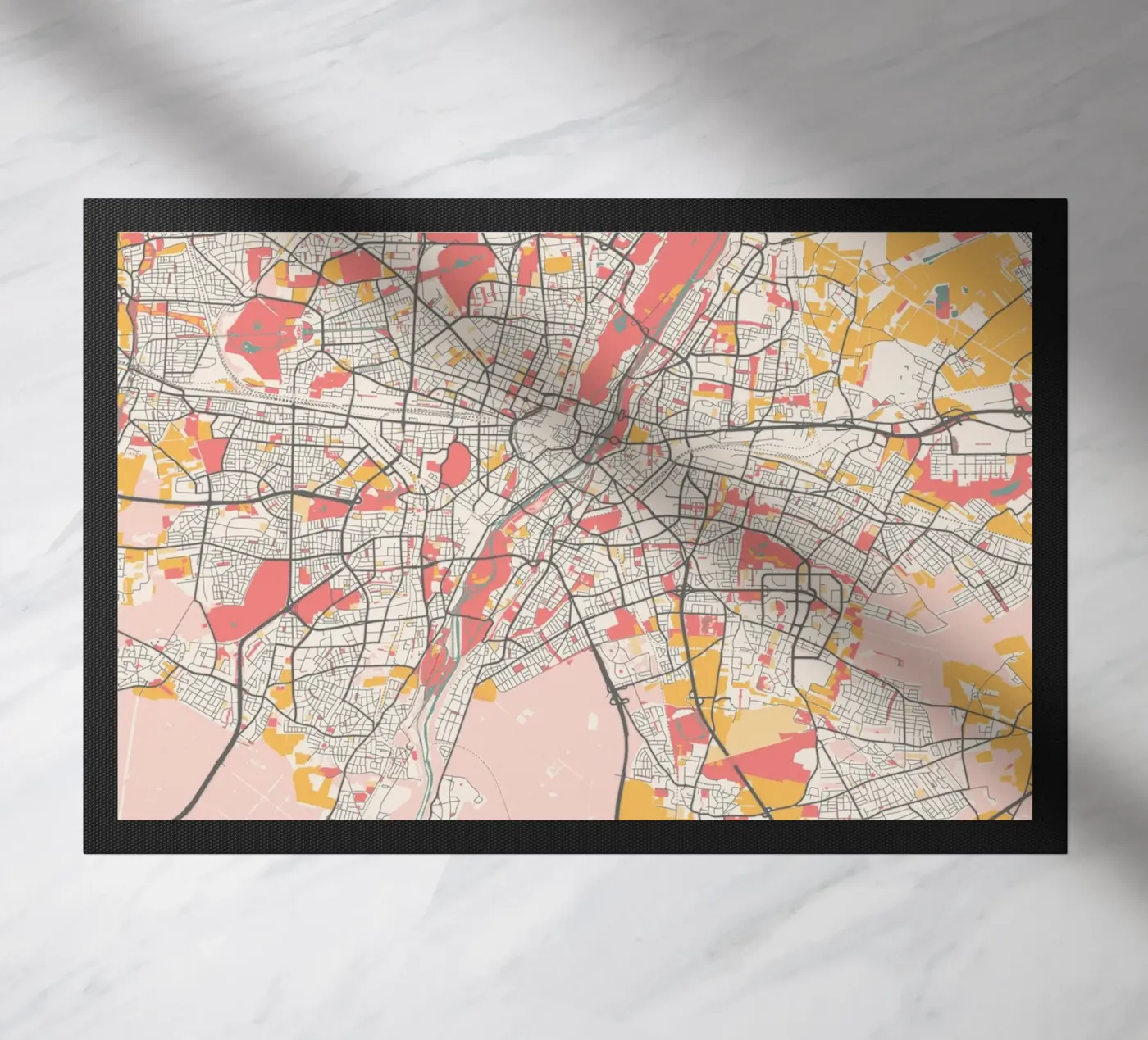 MUNICH deurmat van Travelstudio