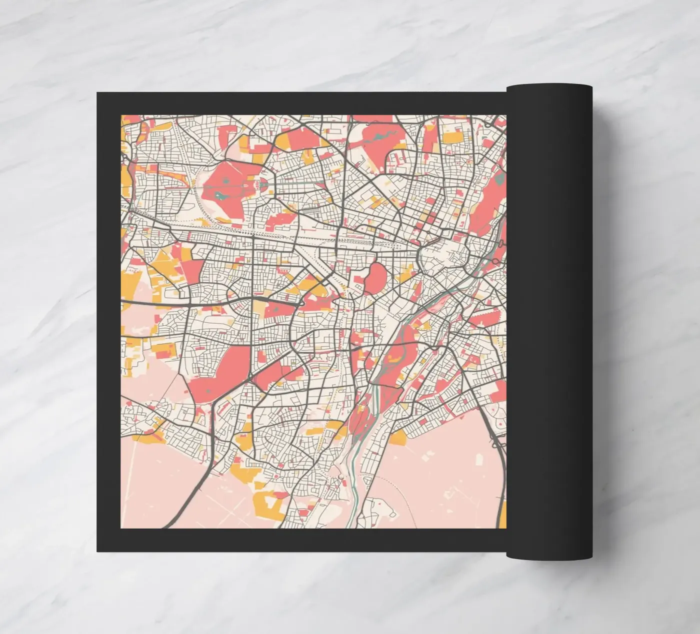 MUNICH deurmat van Travelstudio