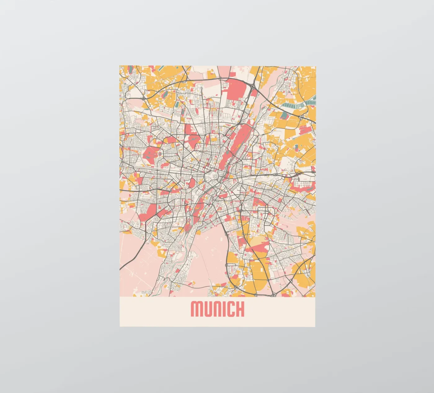 MUNICH sticker van Travelstudio