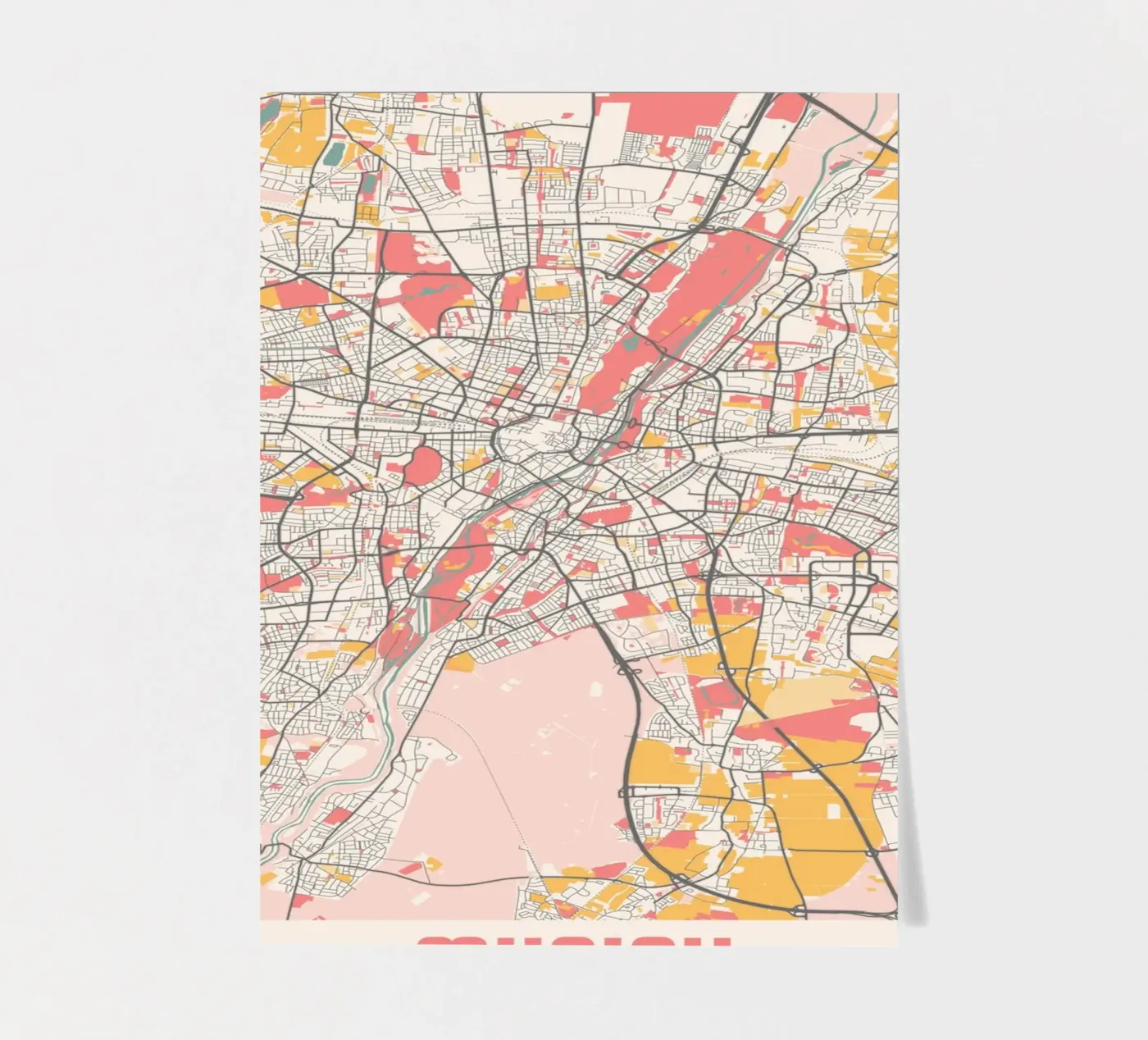 MUNICH sticker sheet by Travelstudio